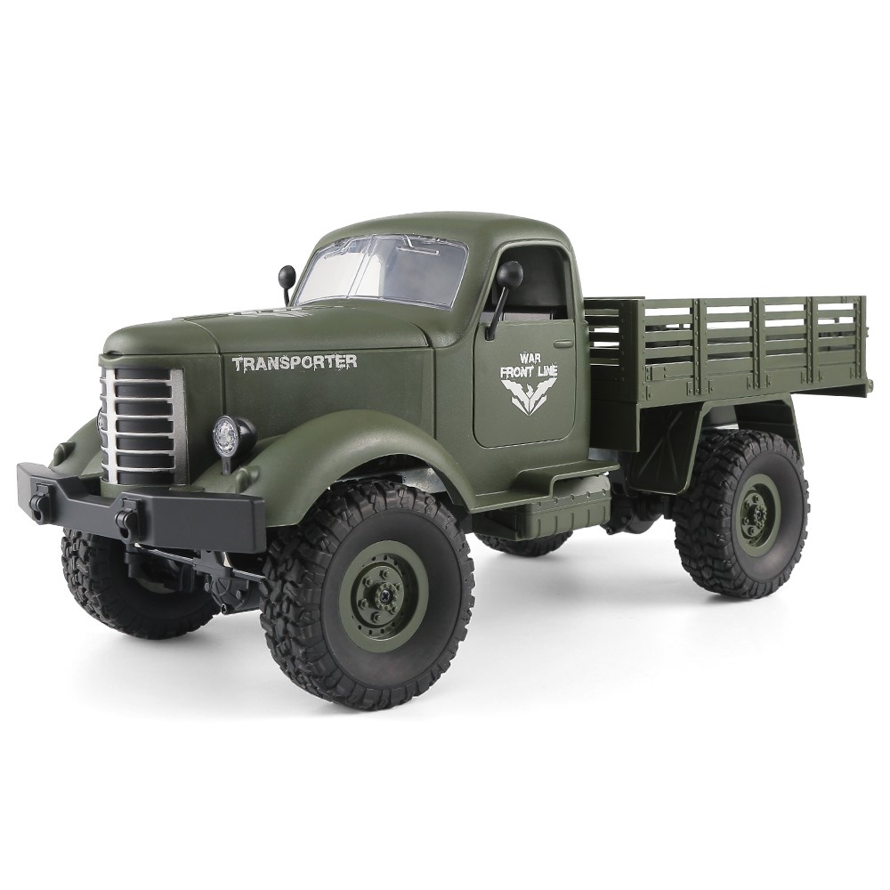 1:16  2.4G 4WD RC OFF-ROAD MILITARY TRUCK