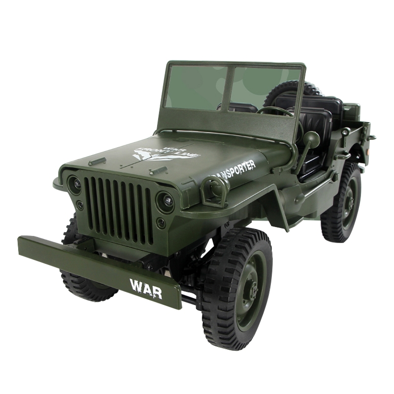 1:10 2.4G 4WD RC Off-Road Military Truck