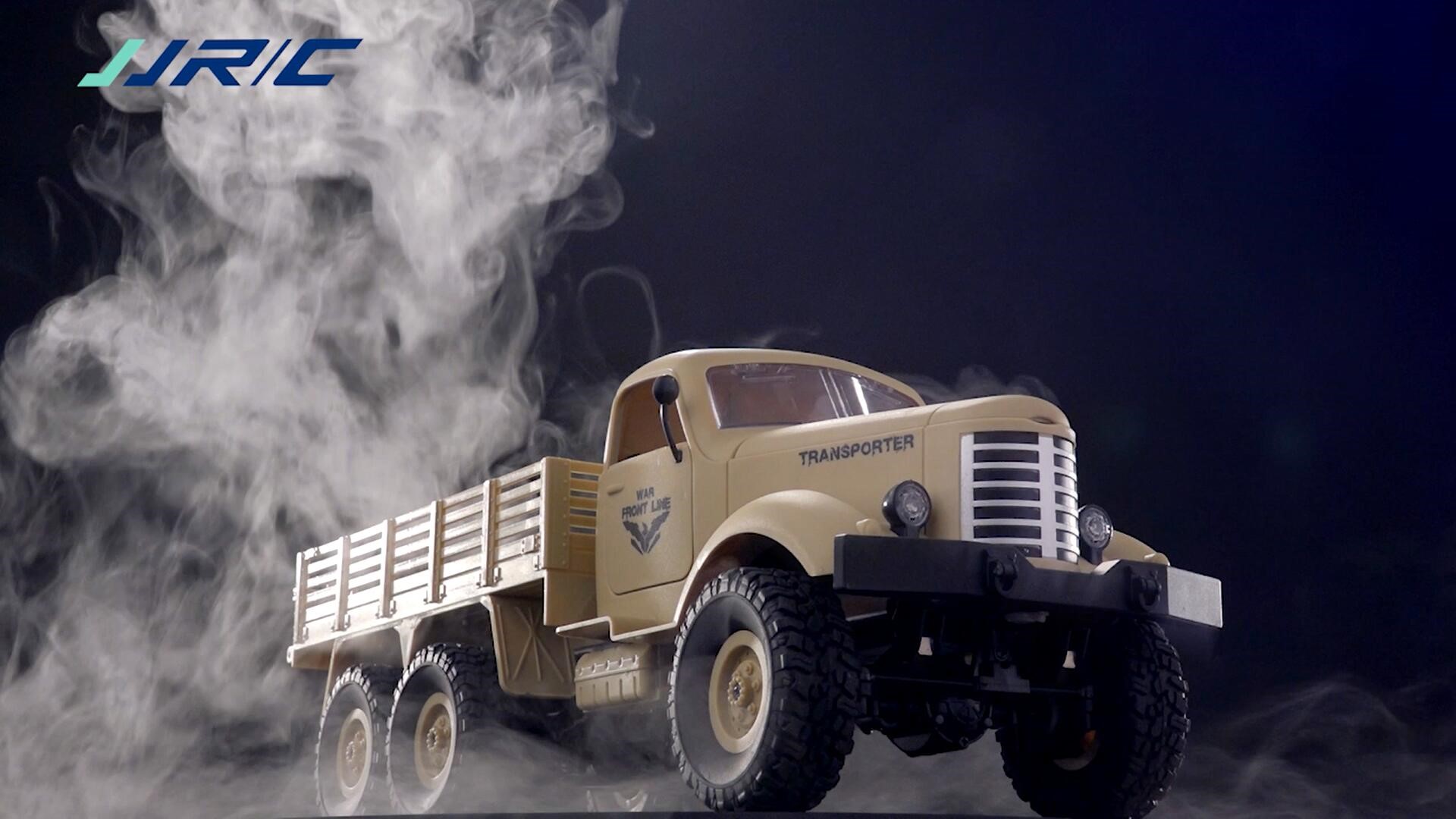1:16  2.4G 6WD RC OFF-ROAD MILITARY TRUCK