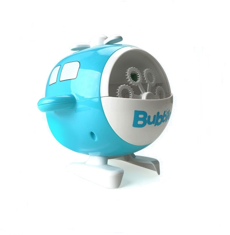 JJRC V07儿童吹泡机全自动电动直升机泡泡机玩具早教机跨境亚马逊