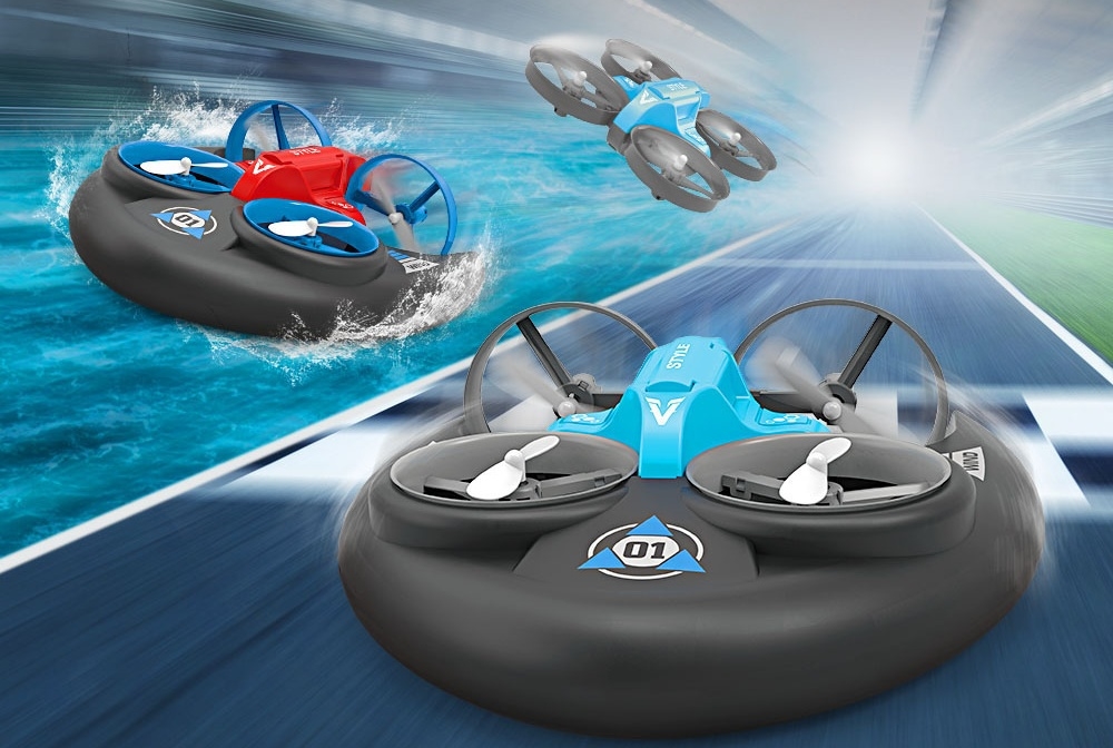 新品上市！逐风掠影，这两款JJRC无人机水陆空三界都能玩！