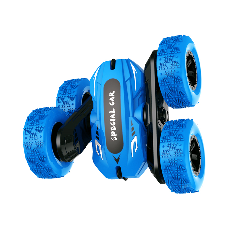 JJRC Q98遥控特技翻滚双面翻斗车带灯光2.4g儿童充电玩具车跨境