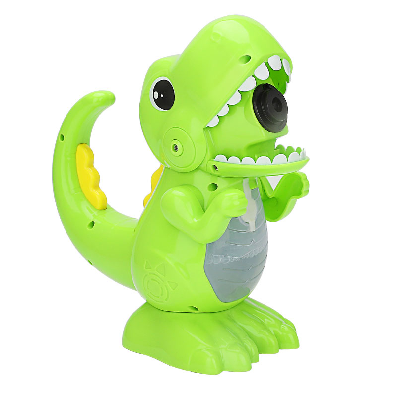 JJRC V06 Dinosaur Bubble Machine Toy Electric Bubble Machine